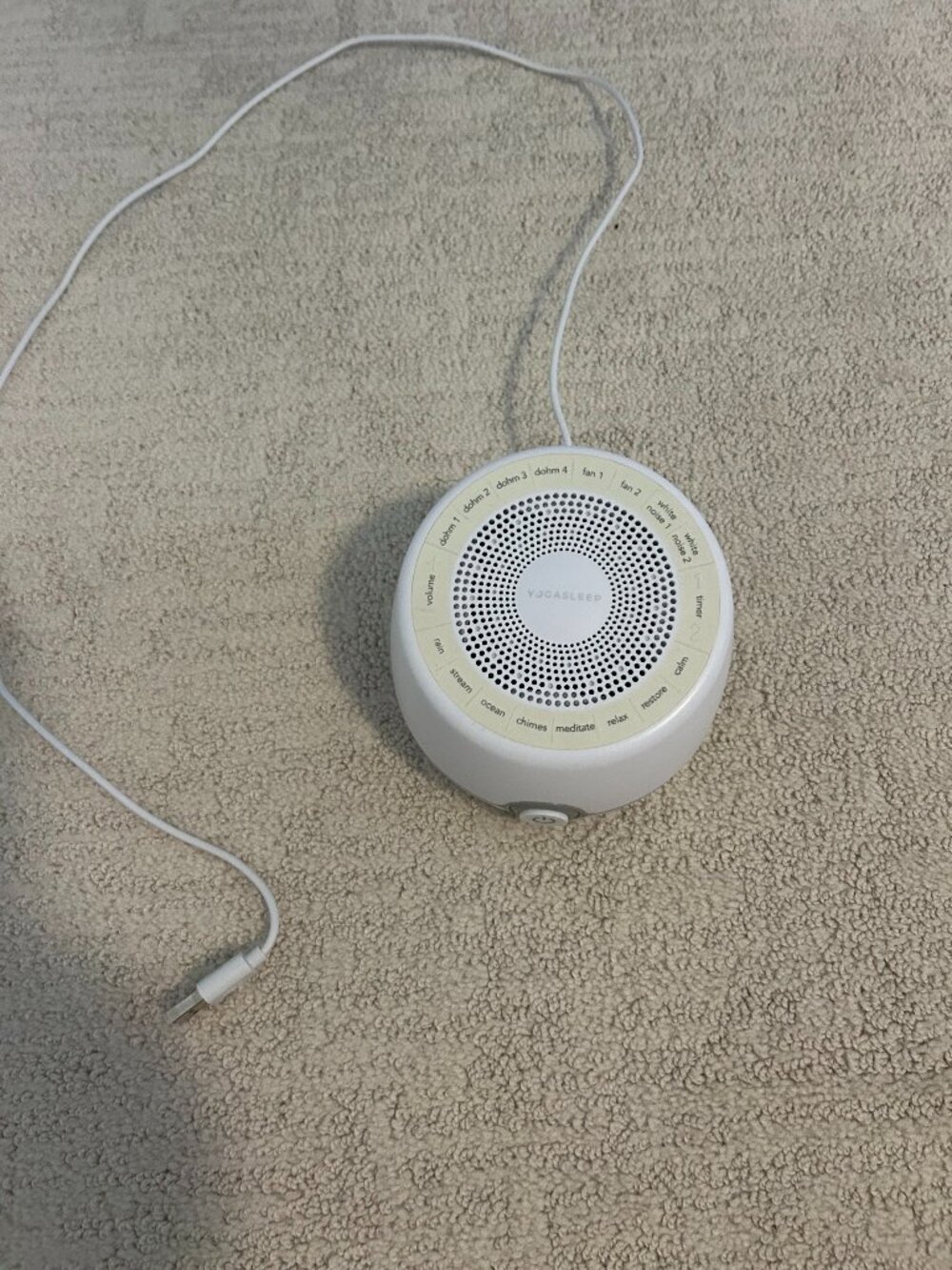 Yoga sleep sound machine